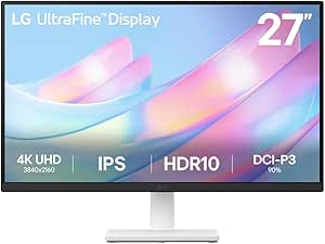 Imagem Monitor LG UltraFine UHD 4K 27" HDR10 - 27US500-W