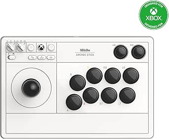 Imagem Controle Arcade sem fio 8Bitdo - Xbox Series e PC