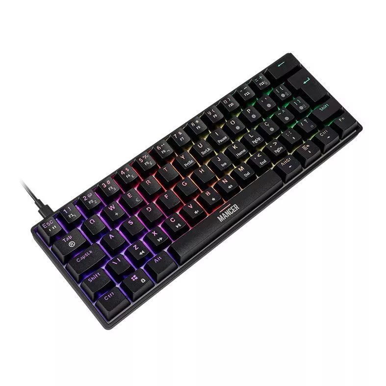 Imagem Teclado Magnetico Mancer Onyx, RGB, Preto, MCR-ONYP-BL01