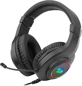 Imagem Headset Gamer Redragon Hylas Preto RGB H260RGB, Único