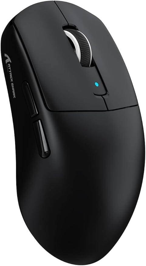 Imagem Mouse Gamer Attack Shark R6 Sem Fio 42000 DPI 8kHz Preto