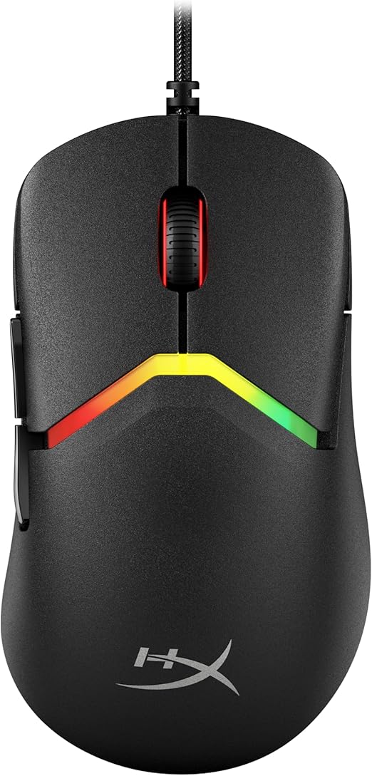 Imagem Mouse Gamer HyperX Pulsefire Saga - 8000 Hz 26000 DPI 69g - A2PB3AA - Preto