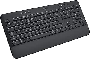 Imagem Teclado Sem Fio Logitech Signature K650 Bluetooth/USB Grafite