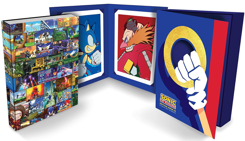 Imagem Livro Sonic the Hedgehog Encyclo-Speed-Ia (Deluxe Edition) - Capa Dura