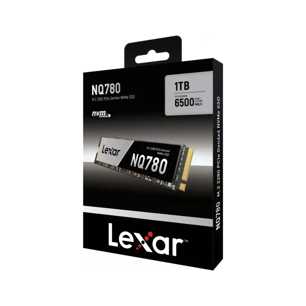 Imagem SSD Lexar NQ780 1TB M.2 2280 PCIe NVMe - LNQ780X001T-RNNNG