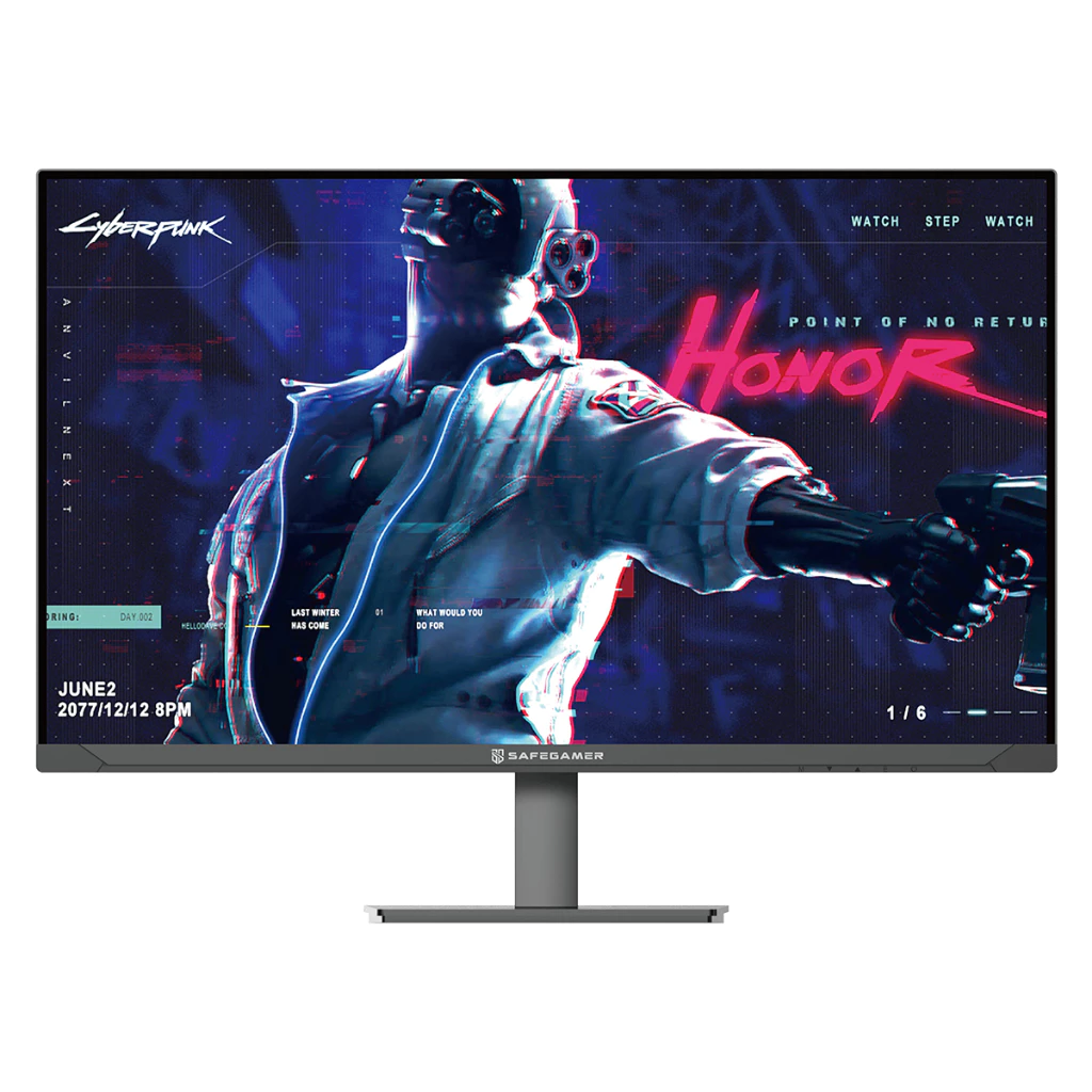 Imagem Monitor Gamer Safe Gamer 27" FHD 180Hz 1MS HDMI DP IPS