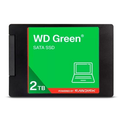 Imagem SSD SanDisk WD Green SATA 2TB 2.5" - WDS200T5G0A
