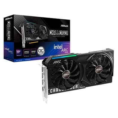 Imagem Placa de Vídeo ASRock Intel Arc B580 Challenger 12G OC, 12GB, GDDR6, 2740MHz - 90-GA5LZZ-00UANF