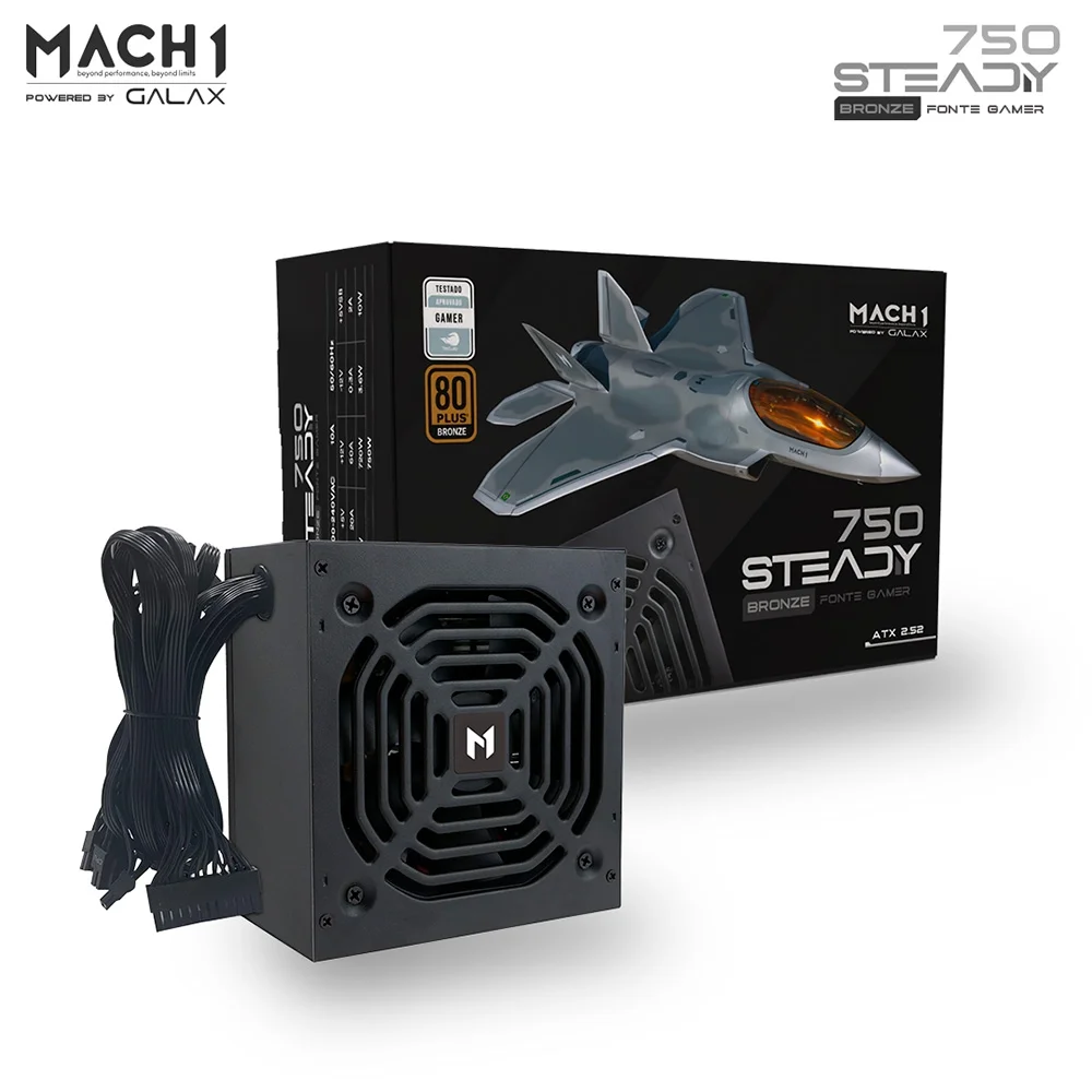 Imagem Fonte MACH1 Steady 750W 80 Plus Bronze