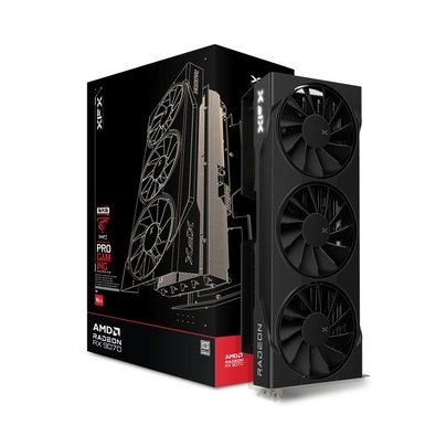 Imagem Placa de Vídeo XFX Swift RX 9070 OC TRIPLE FAN GAMING EDITION WITH AMD Radeon , 16GB, GDDR6, HDMI 3xDP, RDNA 4 - RX-97SWFB3B9
