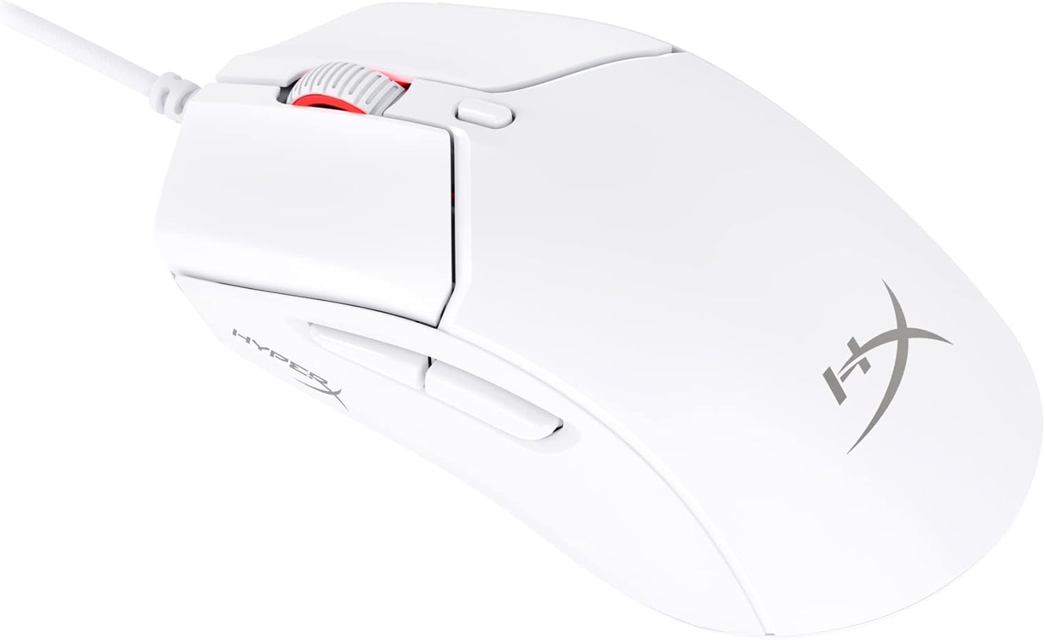 Imagem Mouse Gamer HyperX Pulsefire Haste 2 - 26K DPI 8000HZ - Branco (6N0A8AA)