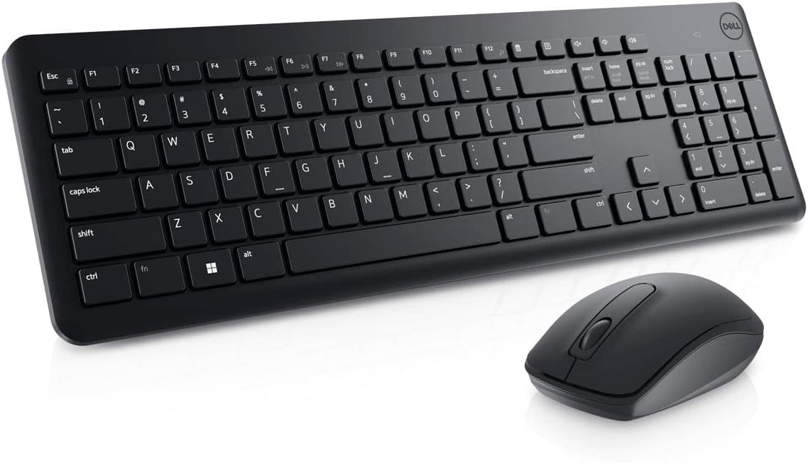 Imagem Teclado e Mouse Dell KM3322W sem fio - Preto