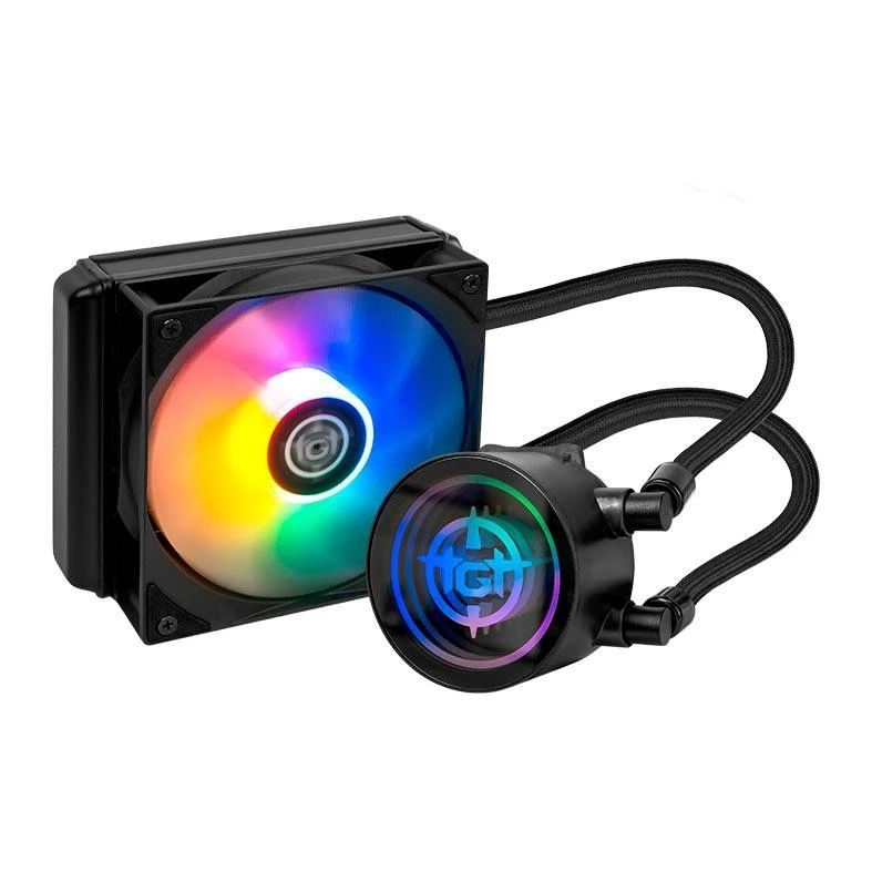 Imagem Water Cooler TGT Spartel V3, Rainbow, 120mm, Preto, TGT-SPLV120-BK01