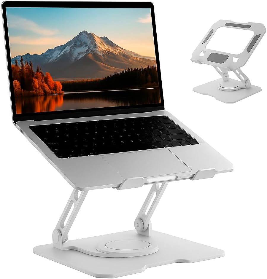 Imagem Suporte para Notebook até 17” - Aço Carbono - Branco