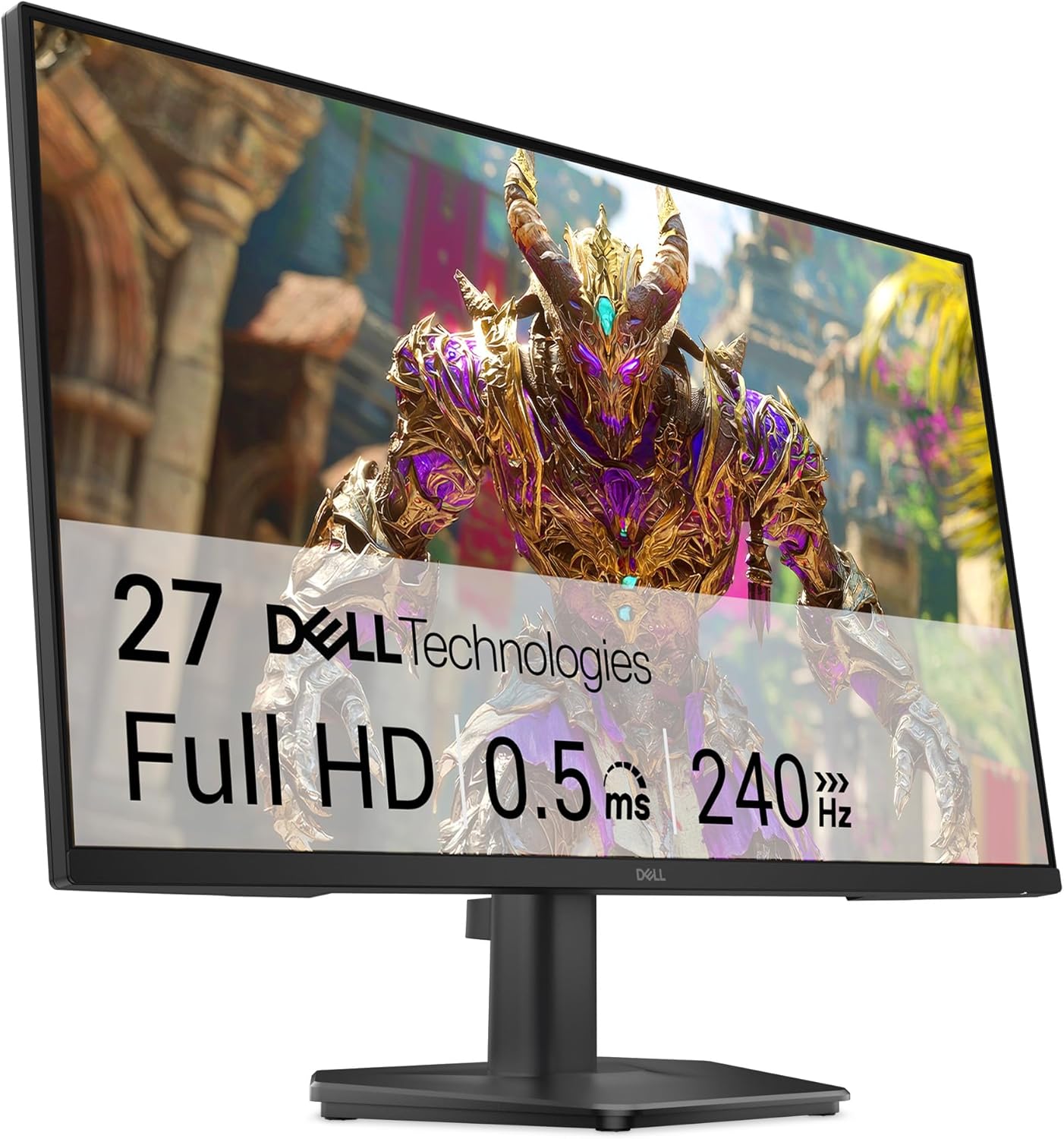 Imagem Monitor Dell Gaming 27" Full HD 240Hz IPS 0.5ms AMD FreeSync Premium - SE2726HG