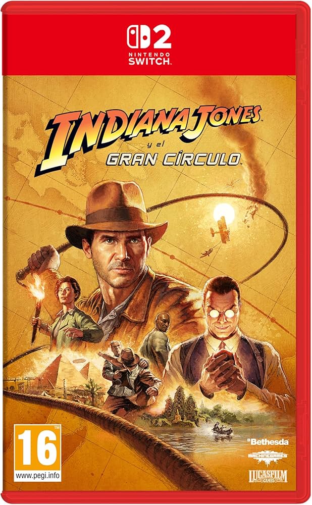 Imagem (Pré-venda) Indiana Jones e o Grande Círculo  - Nintendo Switch 2
