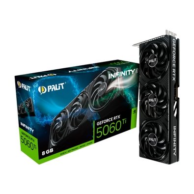 Imagem Placa de Video Palit RTX 5070 INFINITY 3 NVIDIA GeForce, 12GB, GDDR7, 192bit 3-DP e HDMI - NE75070019K9-GB2050S