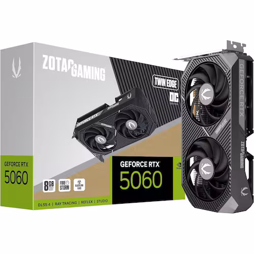 Imagem Placa De Video Nvidia GeForce RTX 5060 8GB ZT-B50600H-10M