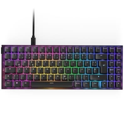 Imagem Teclado Óptico Gamer NZXT Function 2 MiniTKL, RGB, USB-C, Layout US, Preto - KB-002NB-US