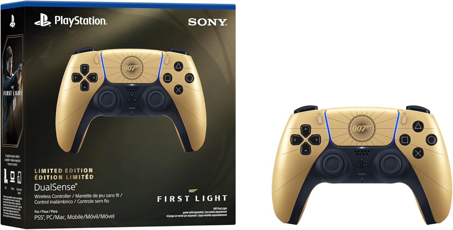Imagem Controle sem fio DualSense – Edição Limitada de 007 First Light