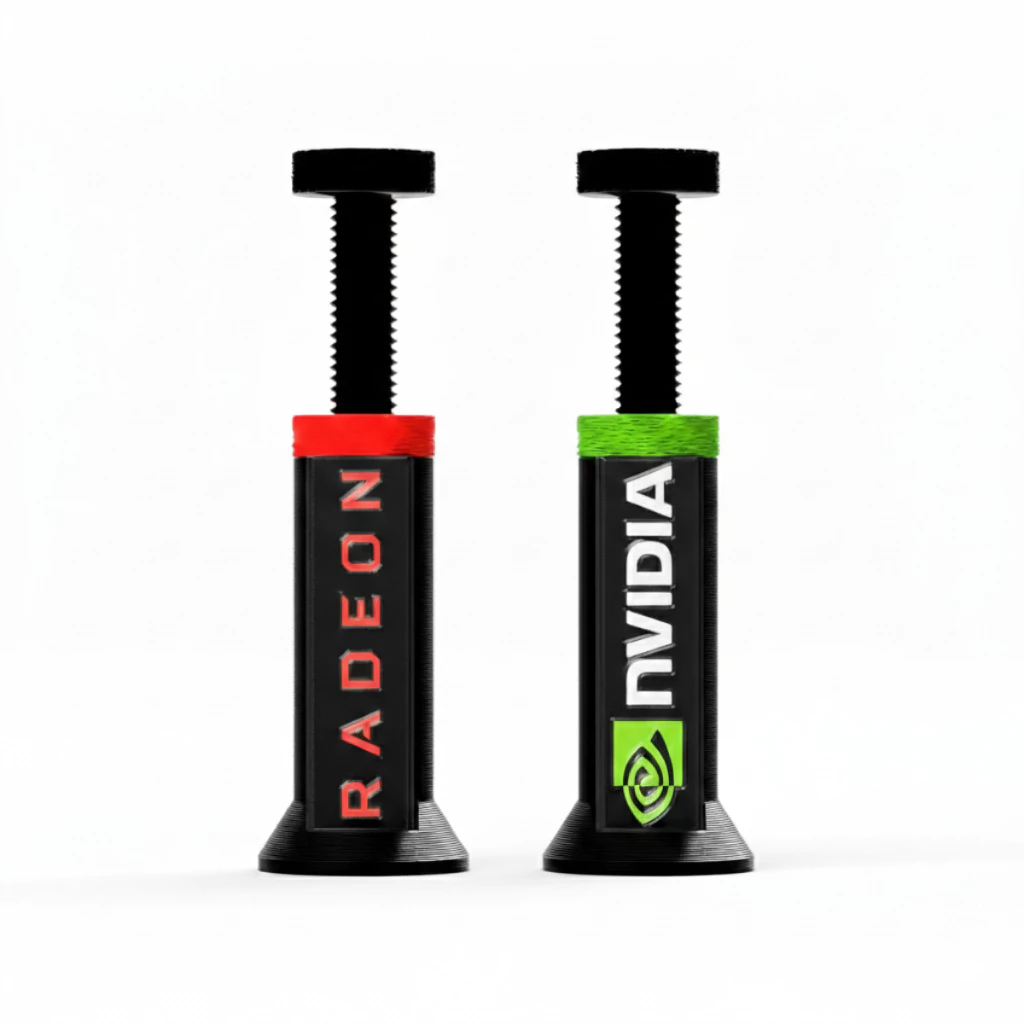 Imagem Suporte Ajustável Vertical para Placa de Video GPU