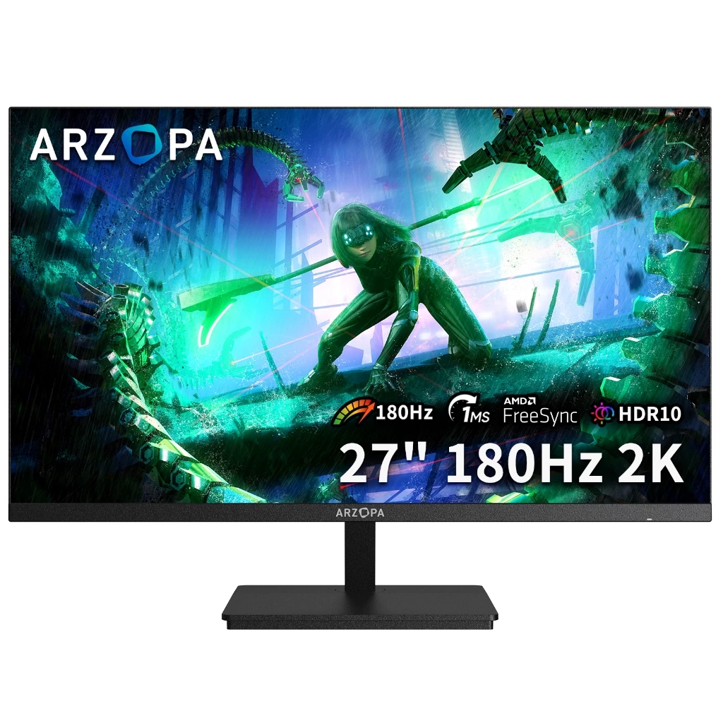 Imagem Monitor Gamer ARZOPA M1RC 27" 2K QHD 180Hz IPS 1ms - M1RC