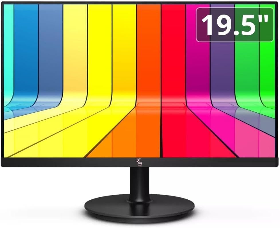 Imagem Monitor 3green M195WHD 19.5" LED HD 75Hz 2ms - HDMI VGA VESA
