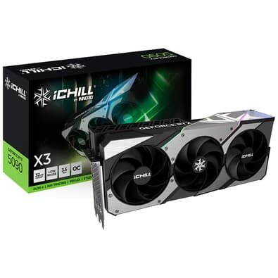 Imagem Placa de Vídeo NVIDIA Geforce RTX 5090 Inno3D iChill X3 32GB GDDR7 512bits - C50903-32D7X-175967H