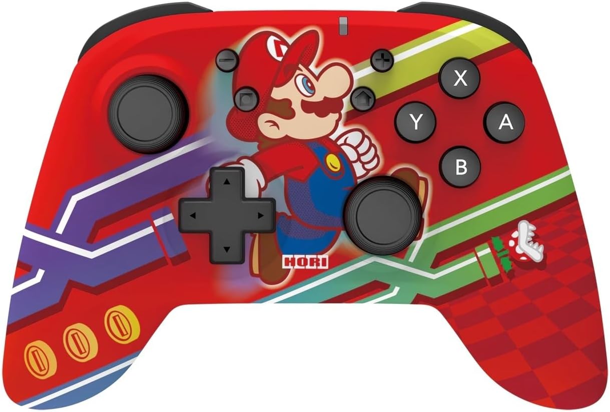Imagem Controle sem fio Hori Pad Pro  para Nintendo Switch - Edição Especial Mario