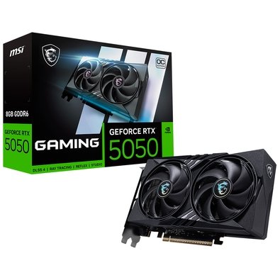 Imagem Placa de Vídeo MSI GeForce RTX 5050 Gaming OC 8GB GDDR7 128-Bit - G5050-8GC
