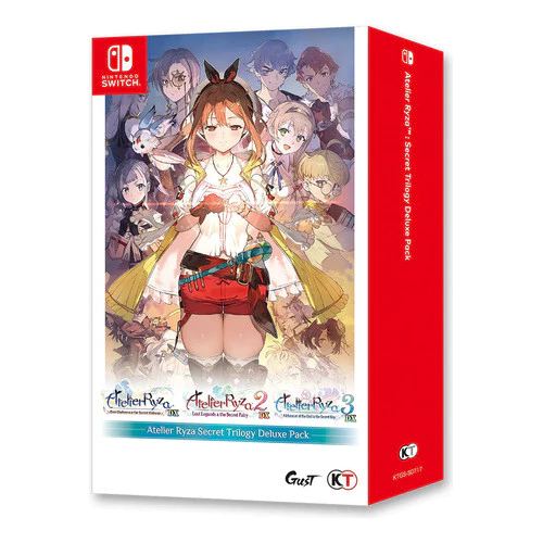 Imagem Atelier Ryza Secret Trilogy Deluxe Pack - Nintendo Switch