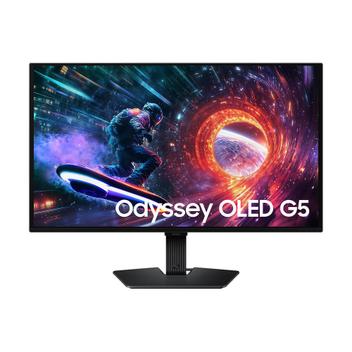 Imagem Monitor Samsung Odyssey OLED G5 27" QHD 180Hz 0.03ms G-Sync FreeSync