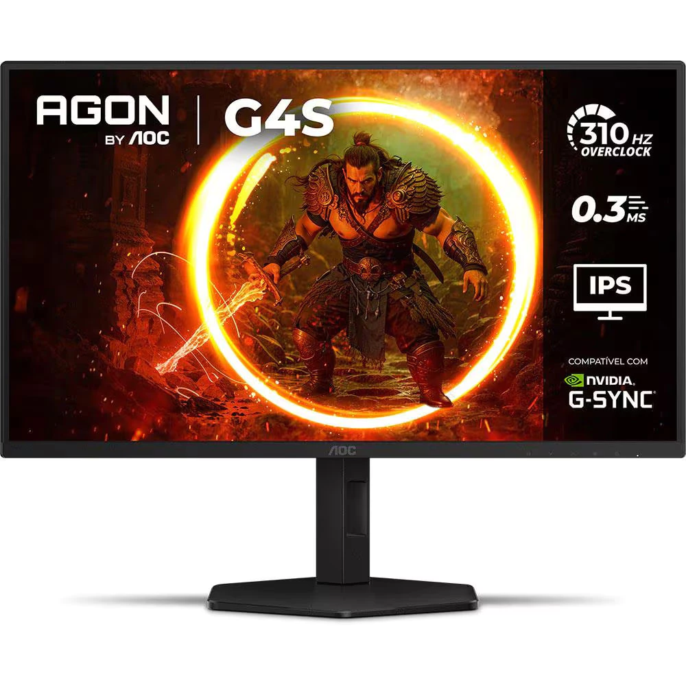 Imagem Monitor Gamer AOC 24,5" 310Hz 0,3ms - 25G4S/P/57