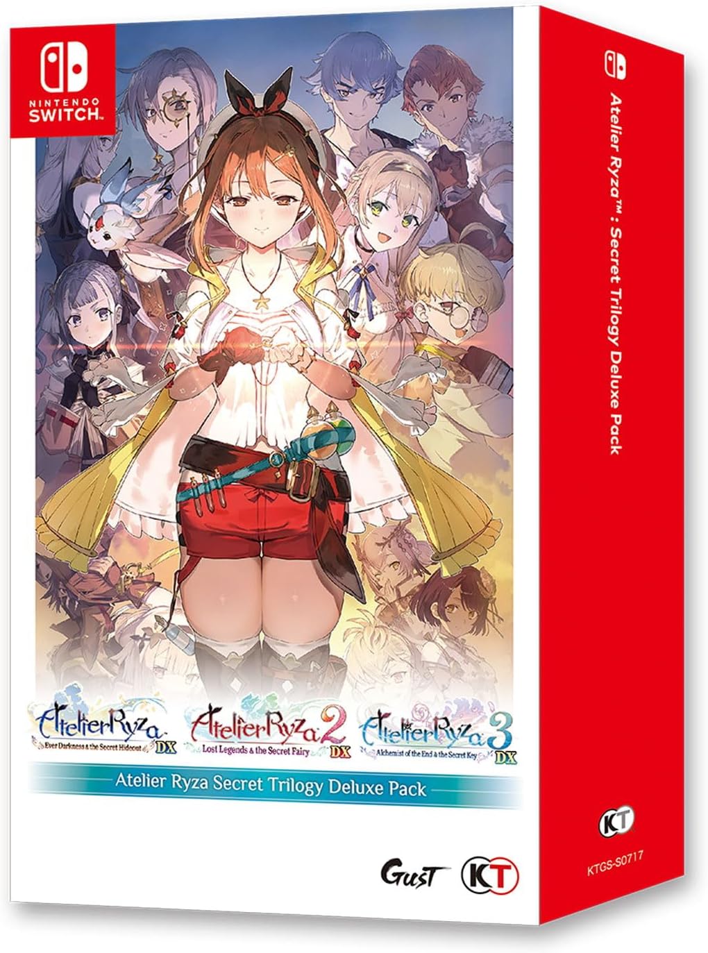 Imagem Atelier Ryza Secret Trilogy Deluxe Pack - Nintendo Switch