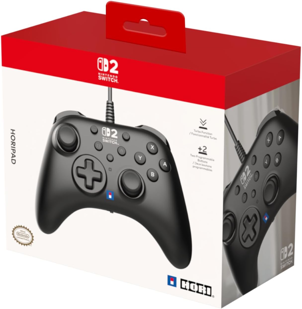Imagem Controle Horipad Pro com fio Hori para Nintendo Switch 2