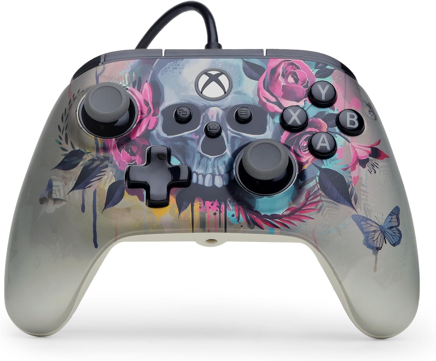 Imagem Controle com fio PowerA Advantage Plus com hall effect para Xbox Series - Bloom & Gloom