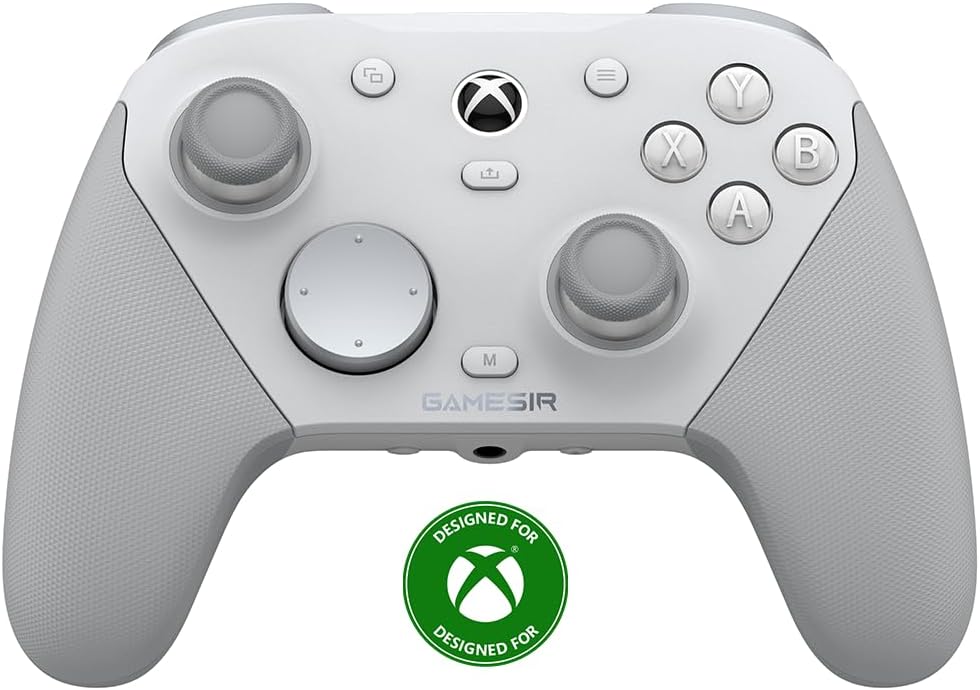 Imagem Controle sem fio Gamer GameSir G7 Pro Tri-Mode Hall Effect 1000Hz - Branco