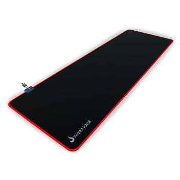 Imagem Mousepad Gamer Rise Mode RGB, Estendido (900x300mm), Preto
