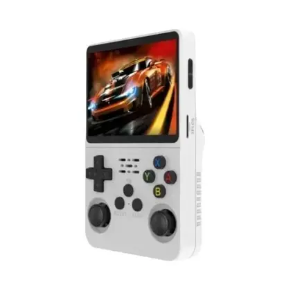 Imagem Console Portátil R36S + de 15.000 Jogos 64GB Tela IPS 3.5" 