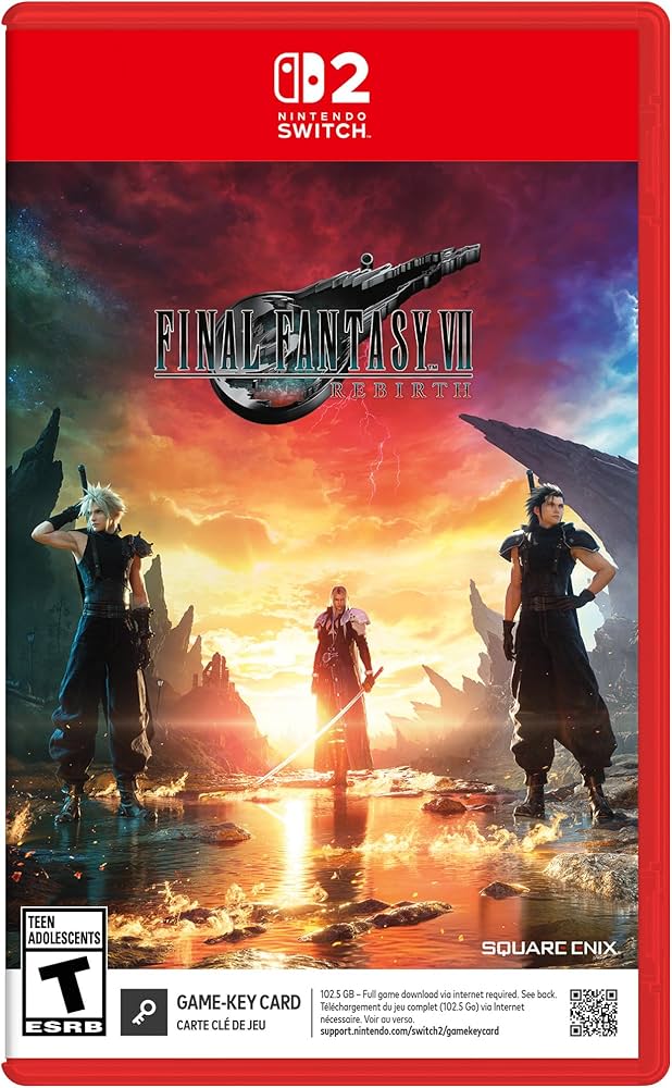 Imagem (Pré-venda) Final Fantasy VII Rebirth - Nintendo Switch 2