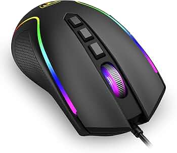 Imagem Mouse Gamer T-Dagger Darkangel RGB V3 Preto 4000 DPI T-TGM209 V3