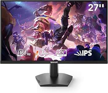 Imagem Monitor Gamer Redragon Opal II 27” Quad HD IPS 180hz GM27X5QIPS