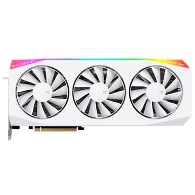Imagem Placa de Vídeo XFX Mercury RX 9070 XT OC 16GB GDDR6 RDNA 4 - RX-97TRGBBW9 - White