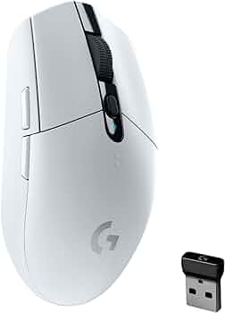 Imagem Mouse Gamer Logitech G305 LIGHTSPEED Sem Fio 12.000 DPI - Branco