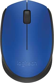 Imagem Mouse Sem Fio Logitech M170 - Azul