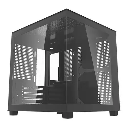 Imagem Gabinete Gamer Aigo Apollo A275 Mini-Tower Lateral de Vidro - AC-A275-B-HQ1 - Preto
