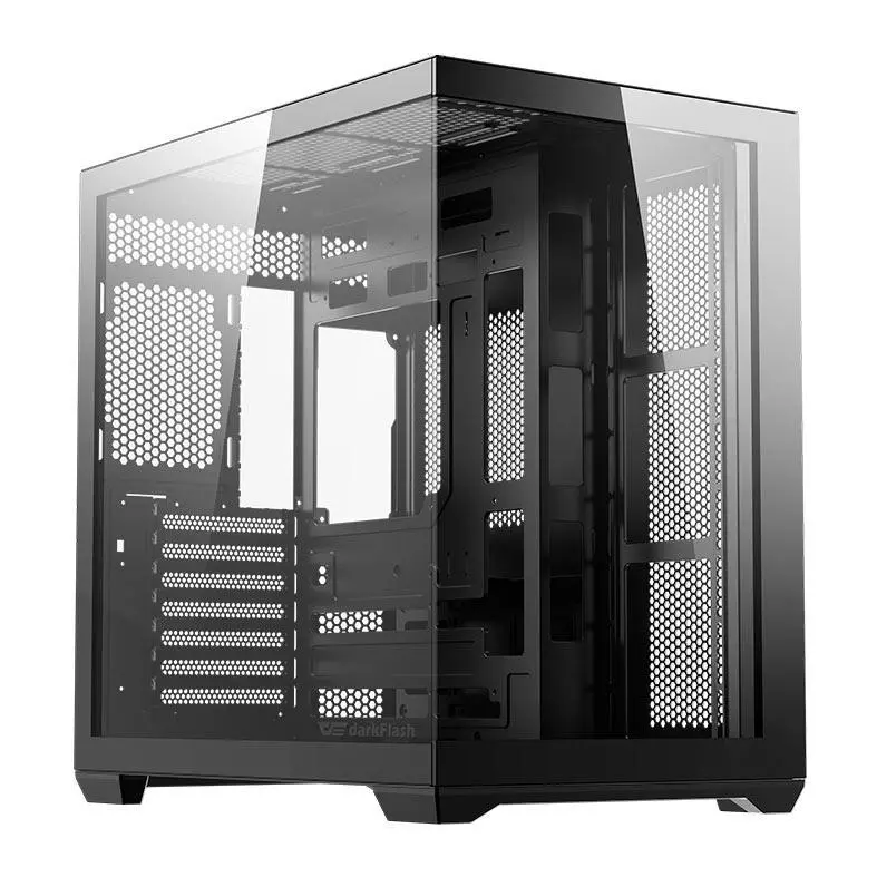 Imagem Gabinete Gamer Aigo DarkFlash C280 Mid-Tower Lateral de Vidro
