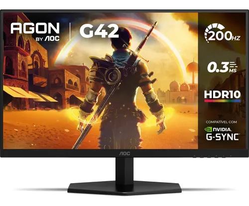 Imagem Monitor Gamer AOC Agon G42 27" 200Hz 0,3ms IPS - 27G42HE