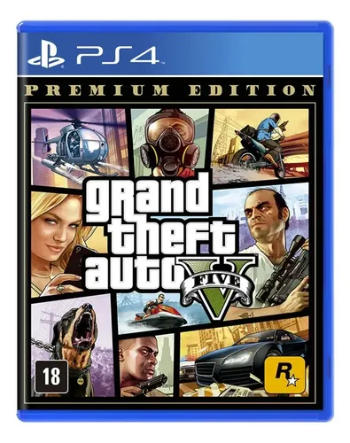 Imagem GTA V - Premium Online Edition - Playstation 4