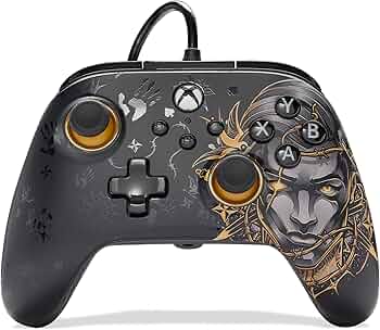 Imagem Controle com Fio PowerA Advantage para Xbox Series X|S - Fortnite Midas